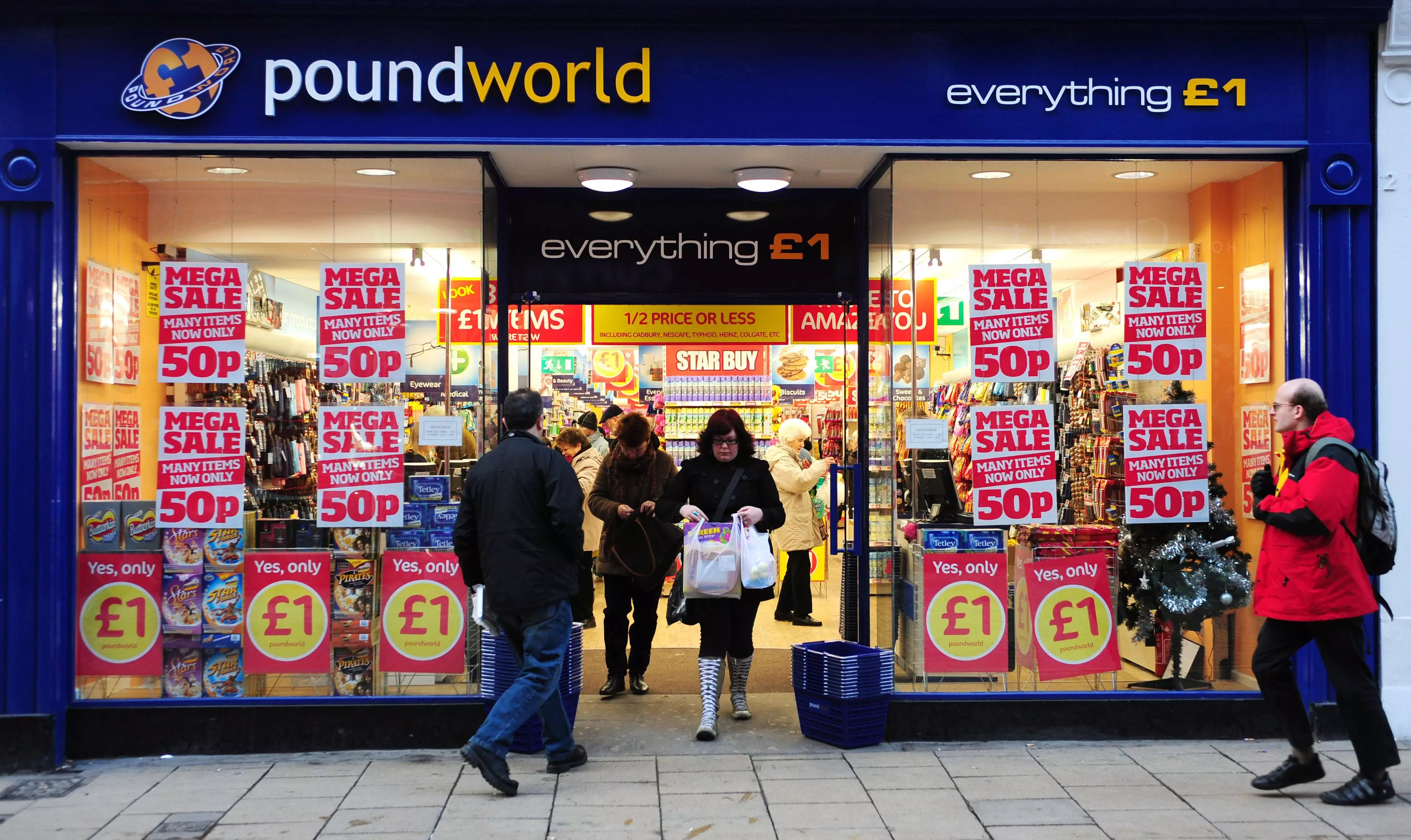 The changes come after Poundworld's collapse. (