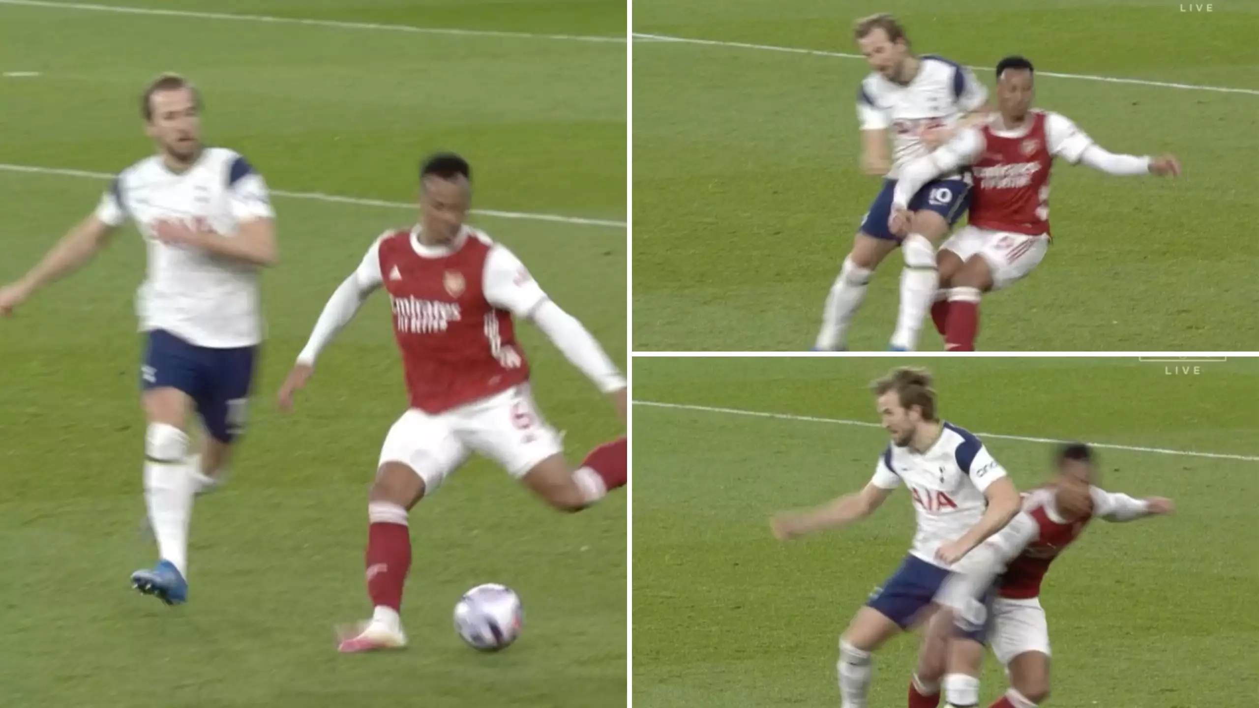 Harry Kane Is Being Criticised For A 'Disgusting Off-Ball Tackle' On Gabriel