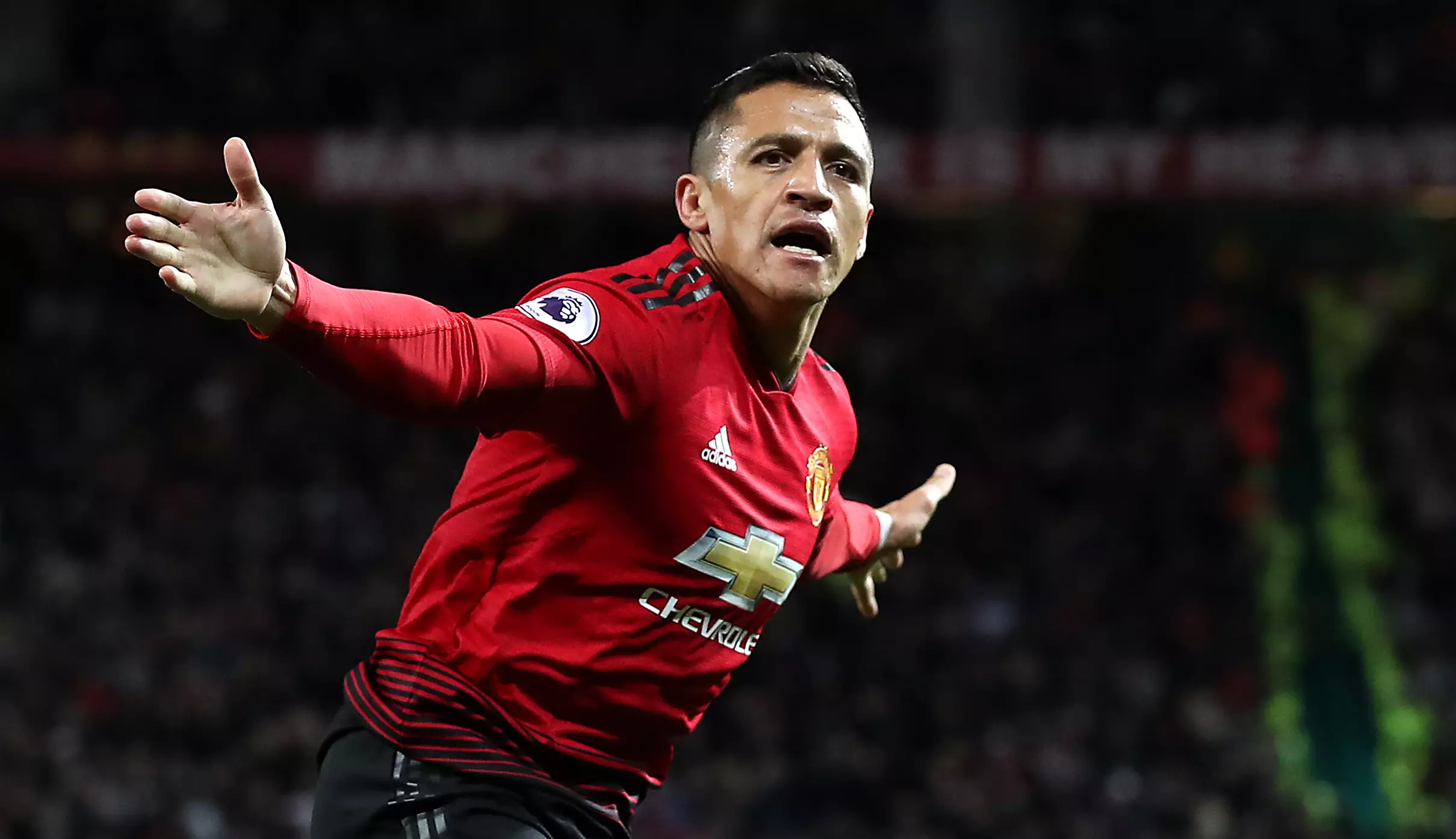 Sanchez came off the bench to score the winner. Image: PA Images