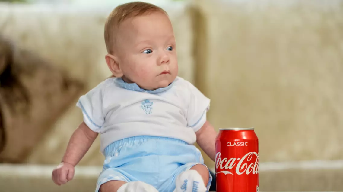 UK's Smallest Baby Weighed Just 350g, The Same As A Can Of Coke