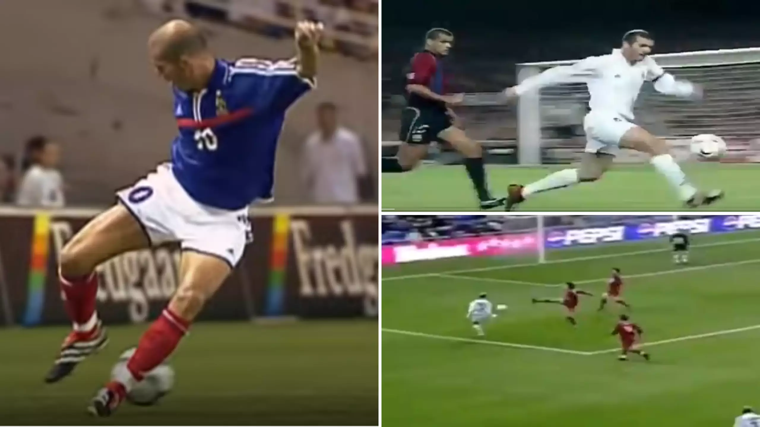 Incredible Video Proves Zinedine Zidane's First Touch Was A Gift From The Gods