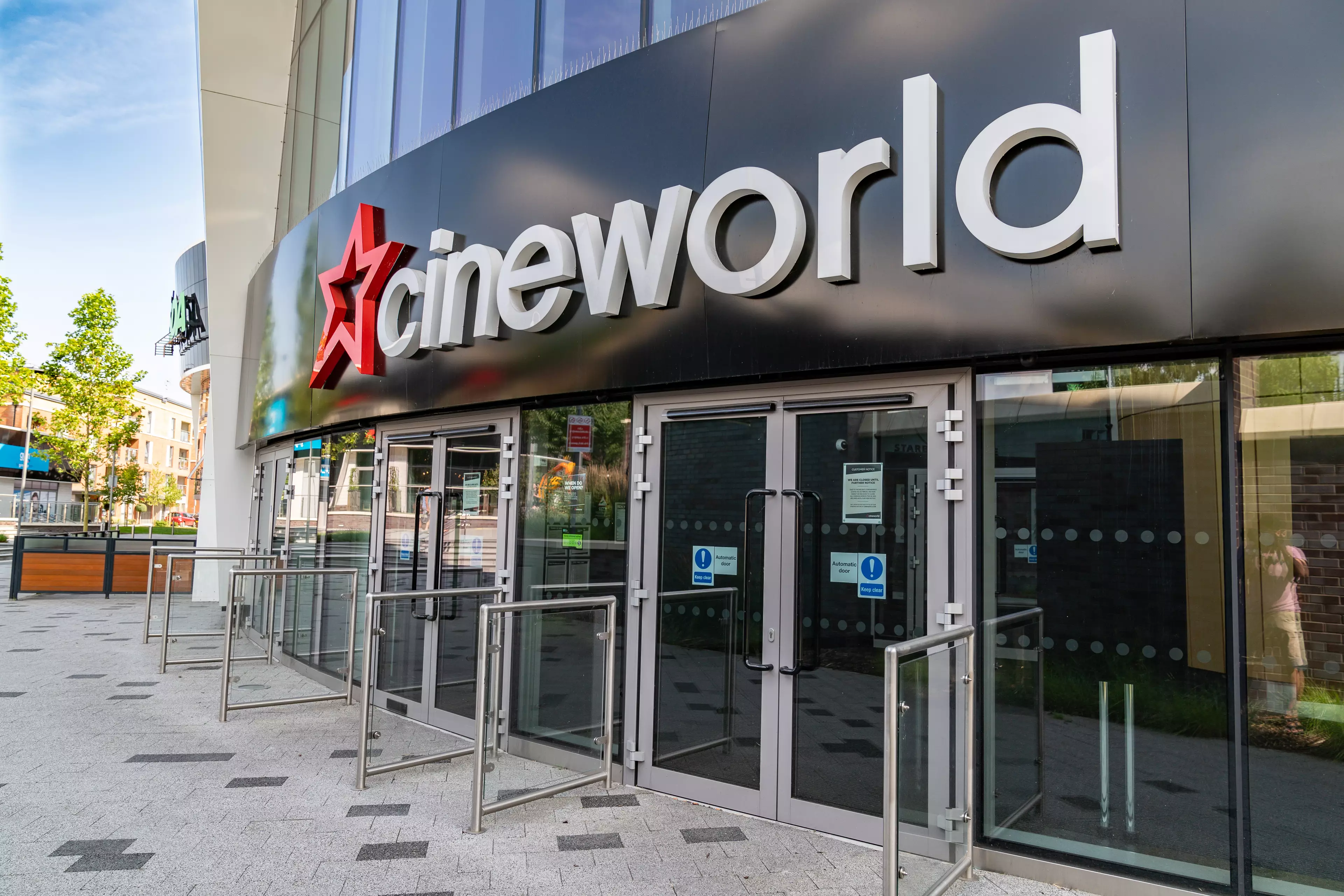 Cineworld reopens on 17th May (