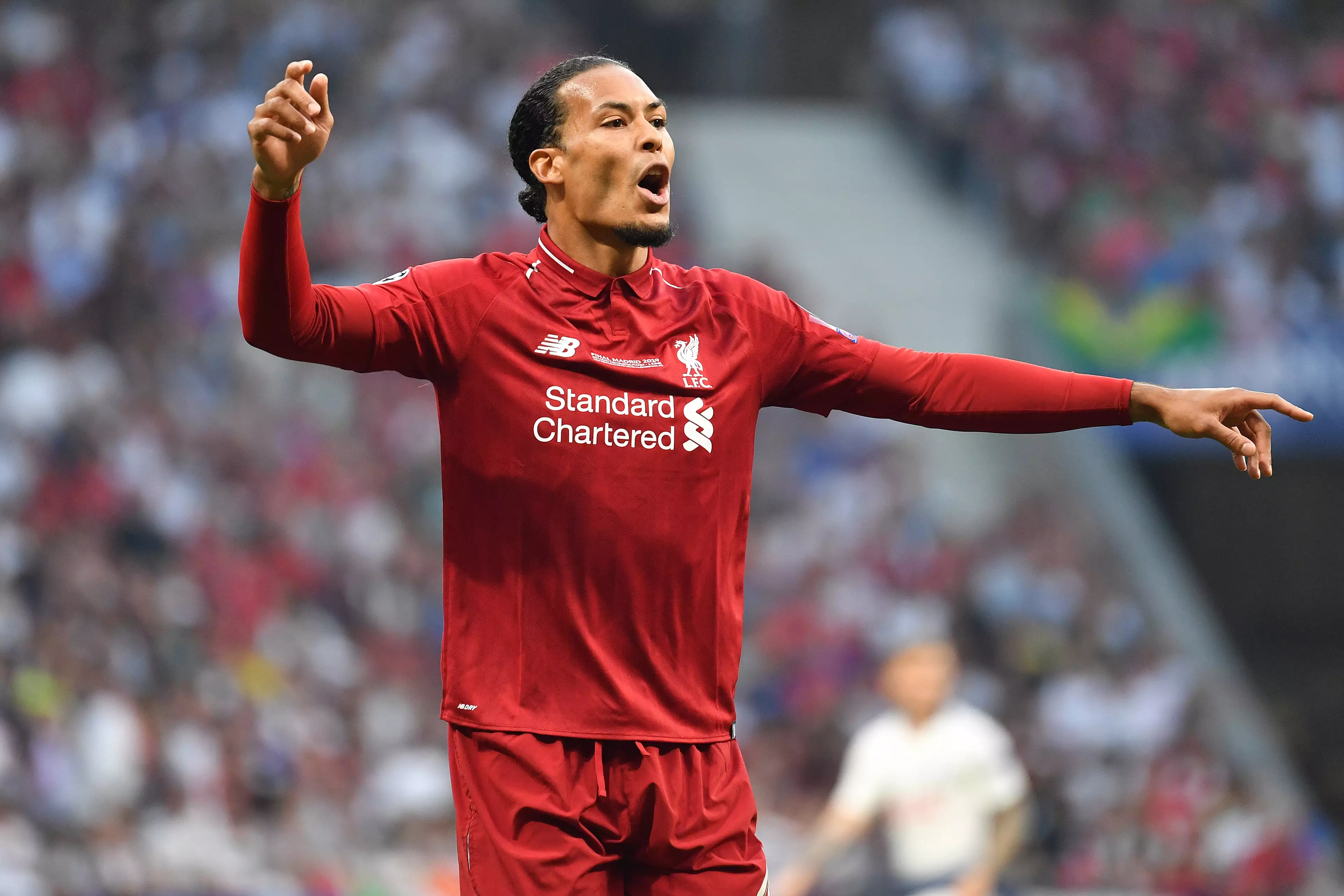 Virgil van Dijk is very likely to be at the back with Ramos (Image