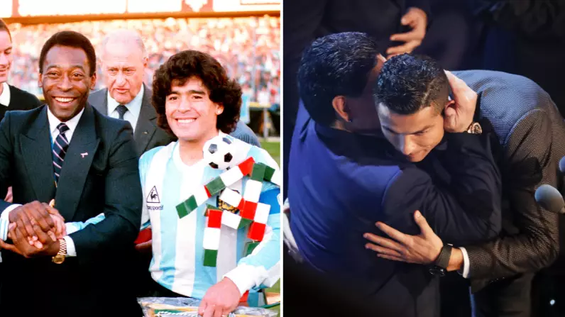 Cristiano Ronaldo Pays Tribute To Diego Maradona After His Sad Passing Aged 60