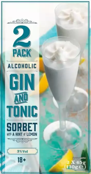 B&M is selling a gin and tonic sorbet (