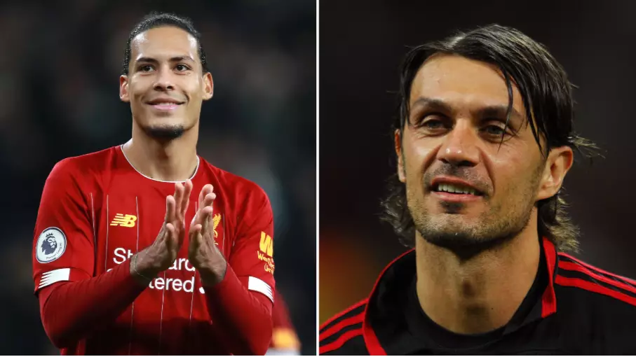 Liverpool Fan Causes Stir On Social Media After Comparing Virgil van Dijk To Paolo Maldini