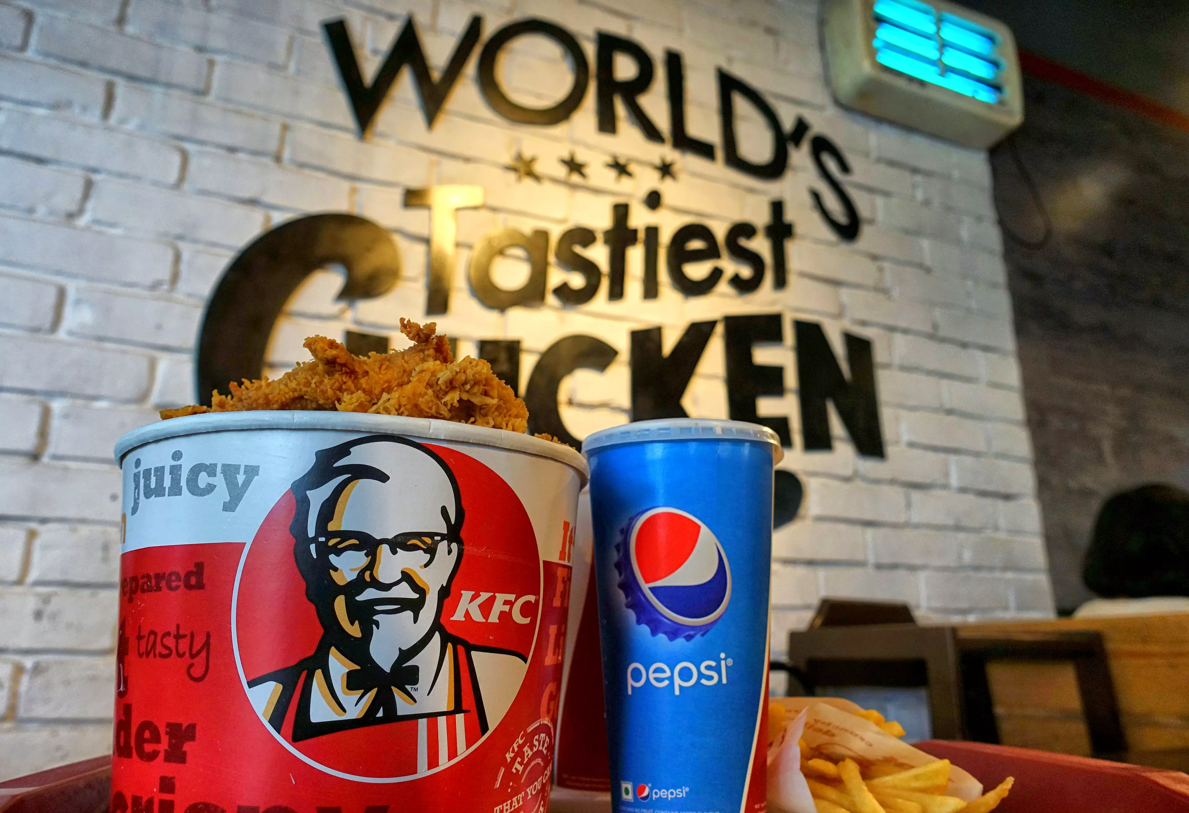 The crisps double up as vouchers for the fast-food chain (