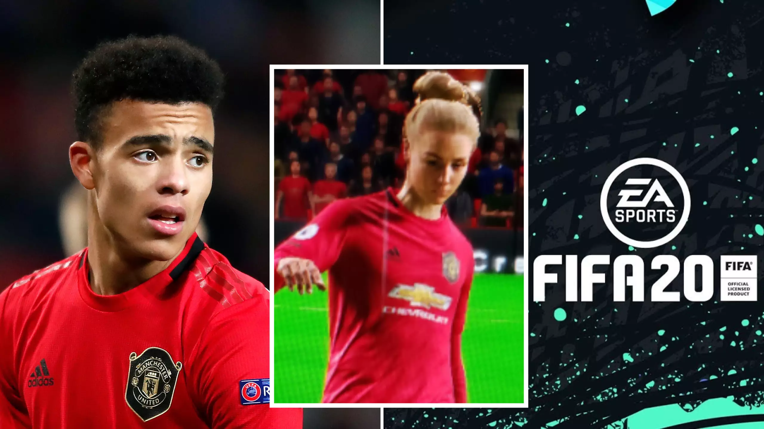 FIFA 20 Glitch Bizarrely Transforms Manchester United's Mason Greenwood Into A Woman