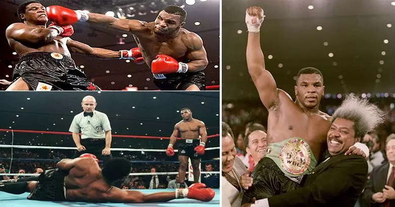 The Truly Terrifying Moment Mike Tyson Became Heavyweight Champion Aged 20