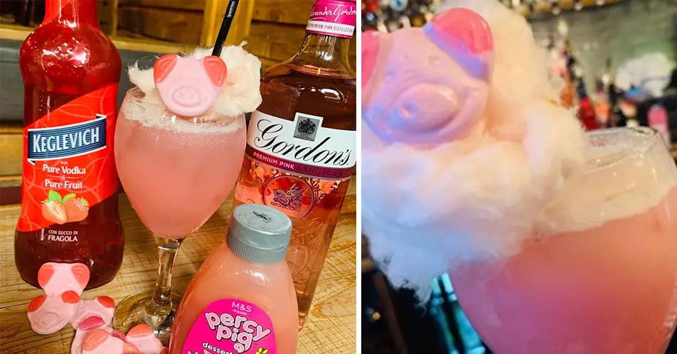 This Bar Has Invented A Percy Pig Cocktail Using The New M&S Dessert Sauce
