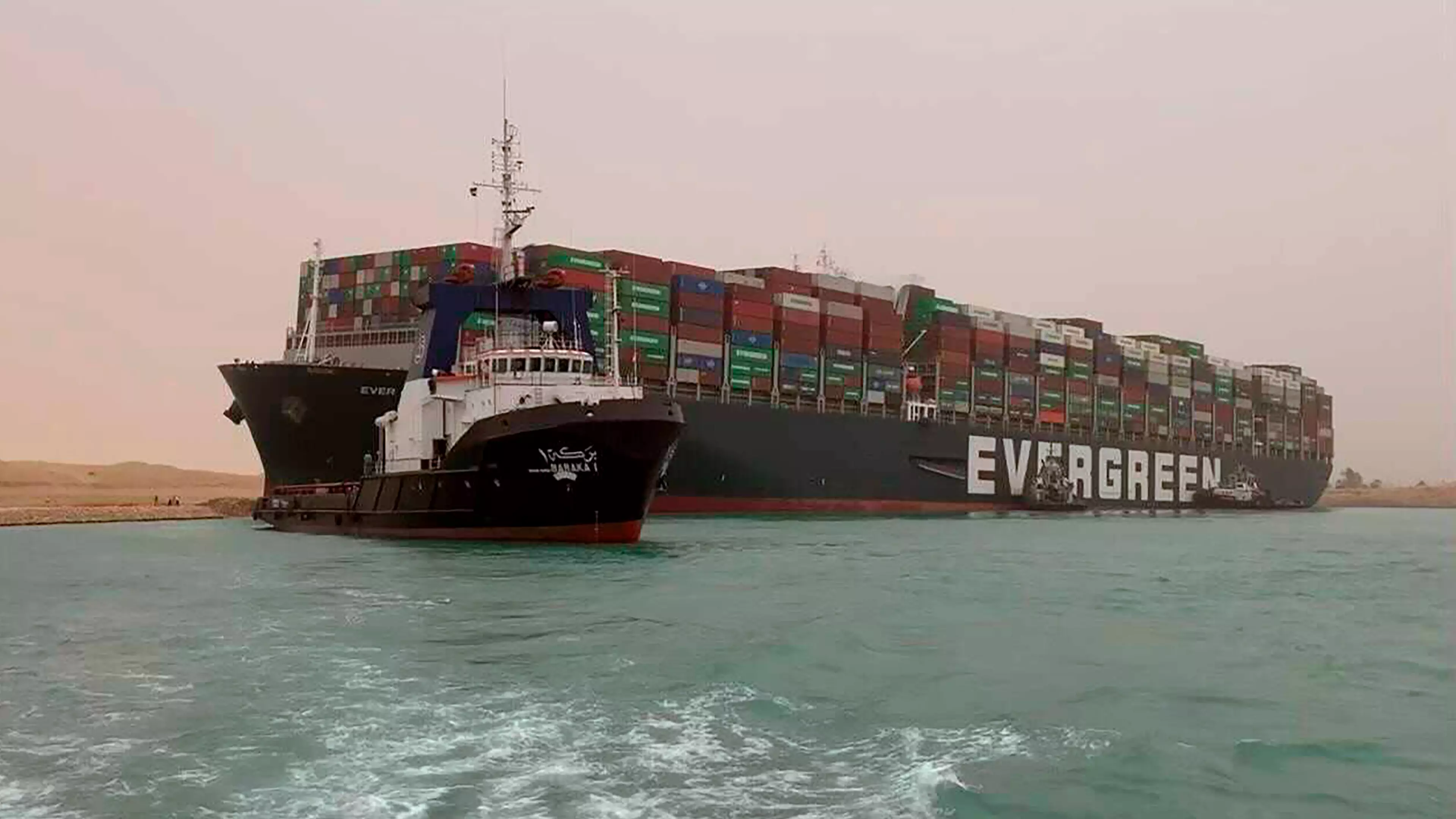 Cargo Ship Drew Giant Penis In Suez Canal Before Getting Stuck