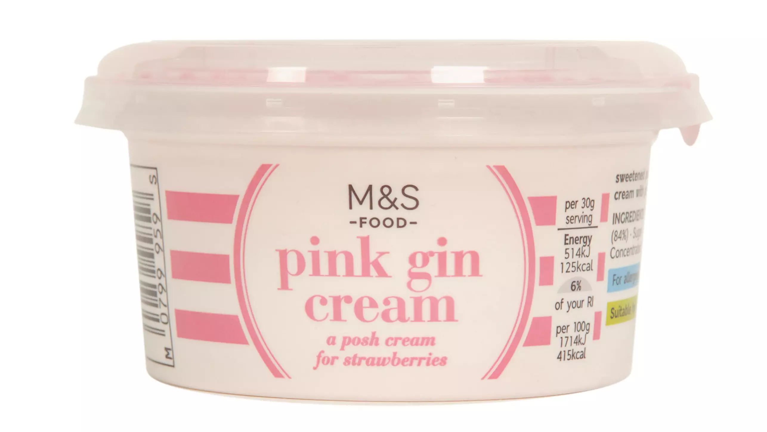 Marks & Spencer Is Selling A Pink Gin Cream Just In Time For Wimbledon