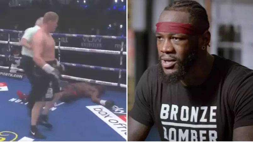 Deontay Wilder Reacts To Dillian Whyte's Shocking Defeat With Cryptic Message 