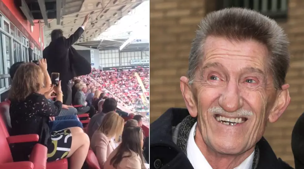 Rotherham Fans Chant "To Me, To You" In Tribute To Barry Chuckle 