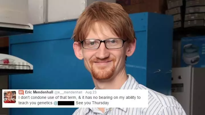 Awesome Professor Shuts Down Homophobic Student In One Tweet