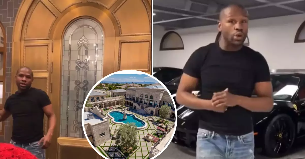 Floyd Mayweather Gives Bizarre Guided Tour of His $10 Million Las Vegas Mansion