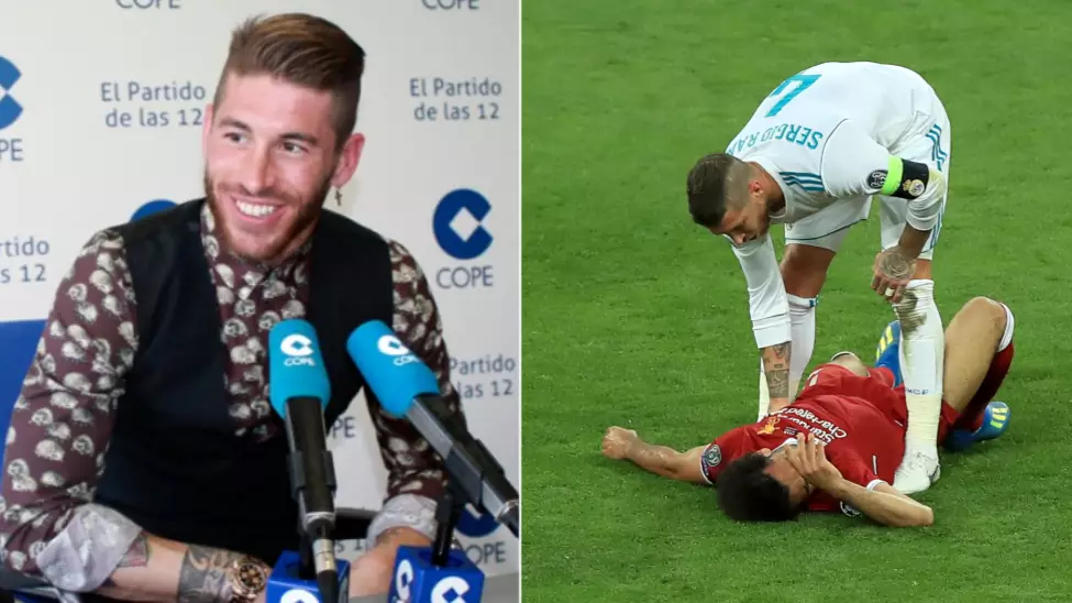 Sergio Ramos Gives The Most Sergio Ramos Answer To Question About Salah/Karius