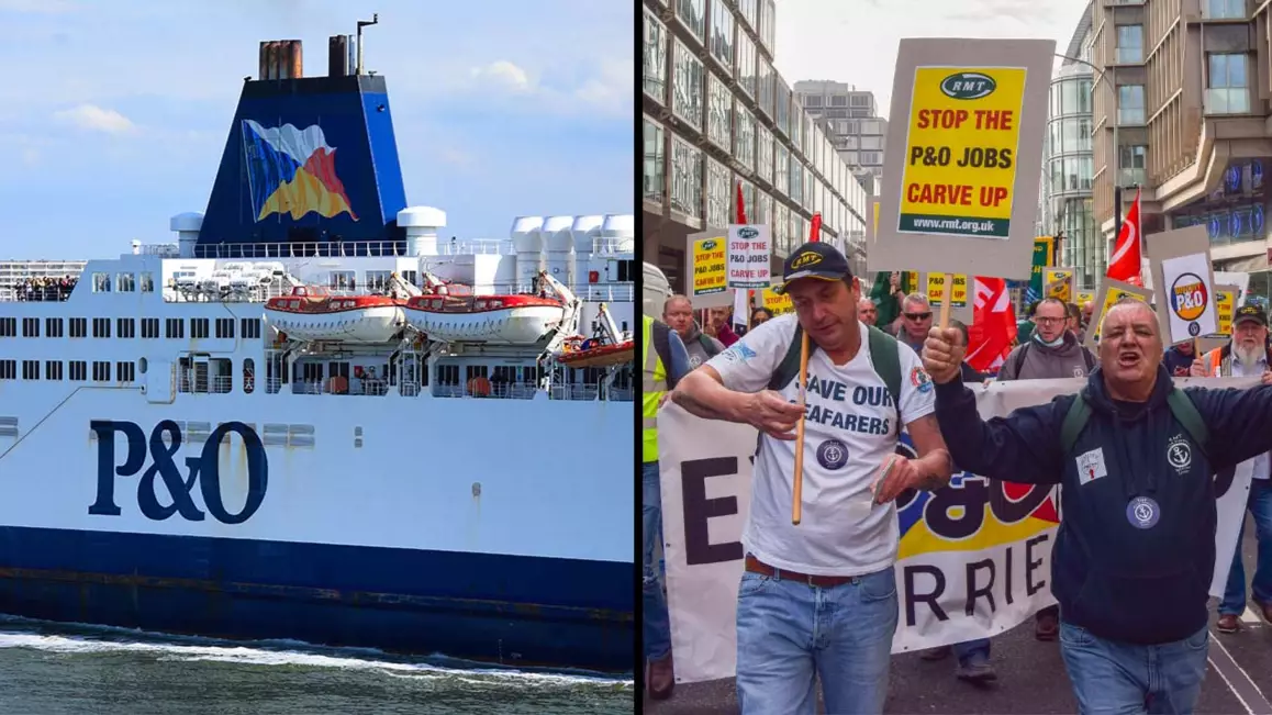 P&O Ferries Boss Says No Offence Was CommItted When Sacking 800 Staff With No Notice