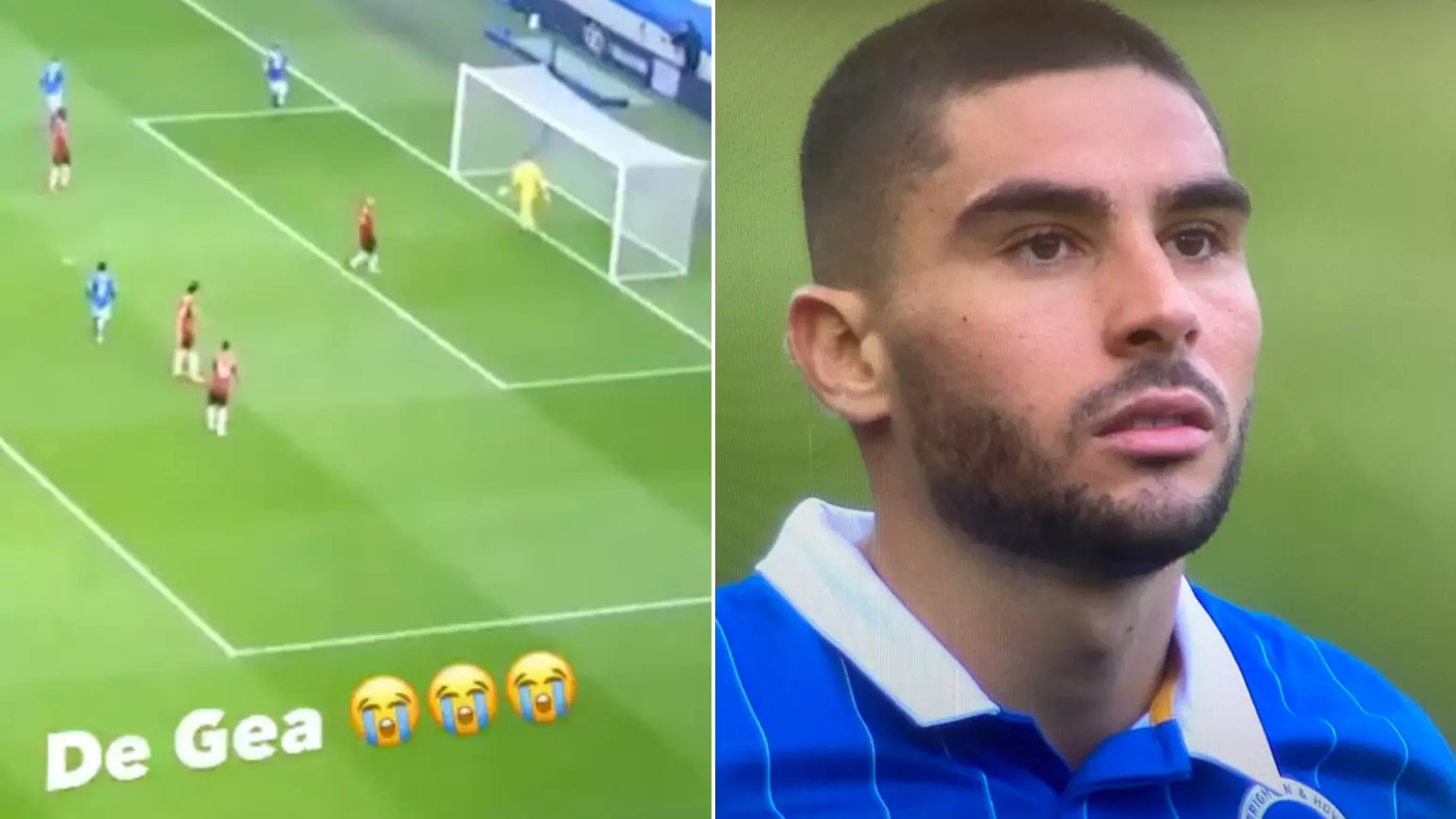 Footage Shows How David De Gea Reacted To Being Mugged Off By Neal Maupay