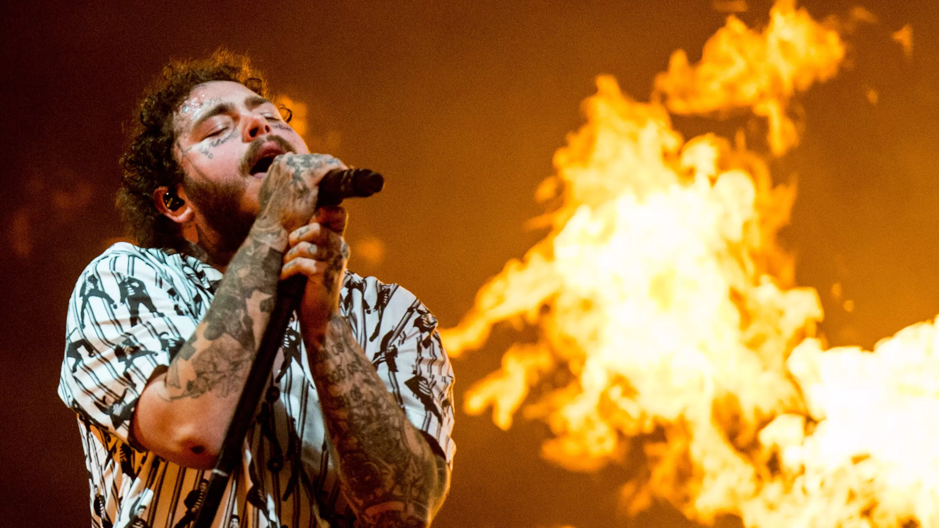 Post Malone's New Album Hollywood Bleeding Released Today Featuring Ozzy Osbourne And Travis Scott