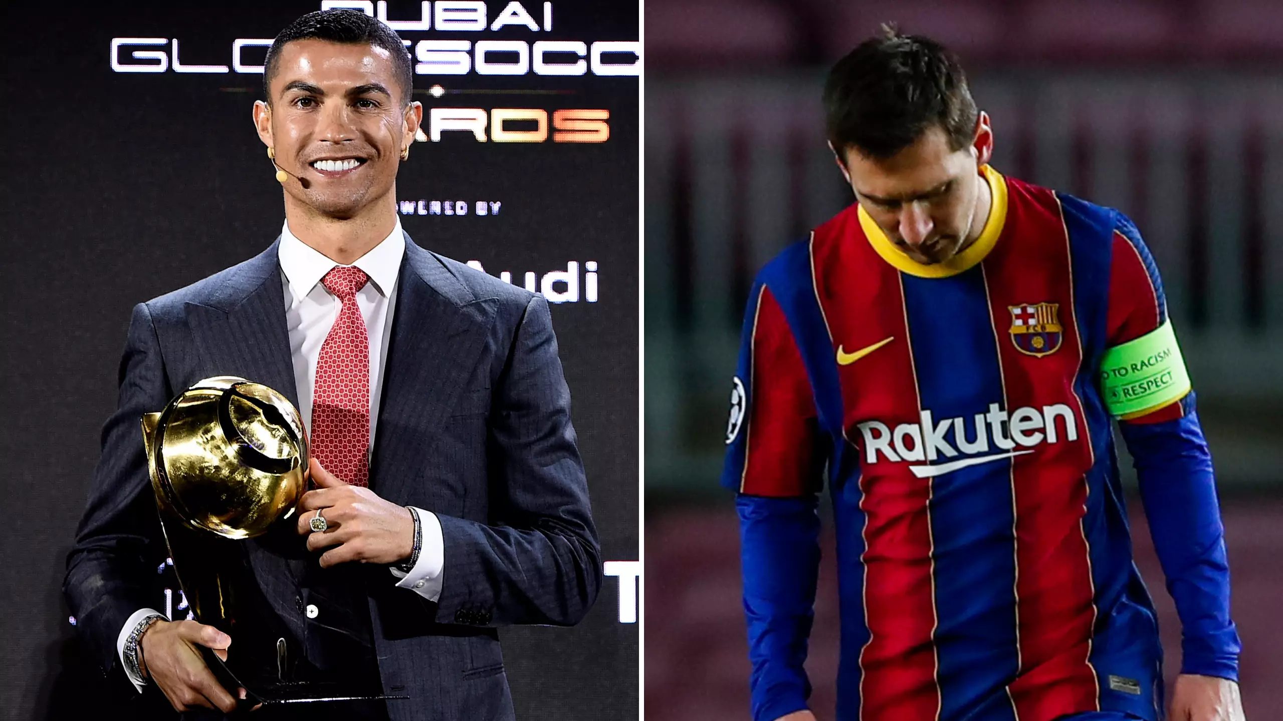 Cristiano Ronaldo Named 'Player of the Century' Ahead Of Lionel Messi
