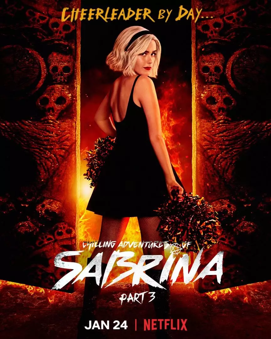 Sabrina looks set to fight for her love in the trailer (