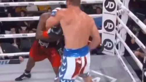 Logan Paul Was Docked Points For An Illegal Punch In KSI Fight
