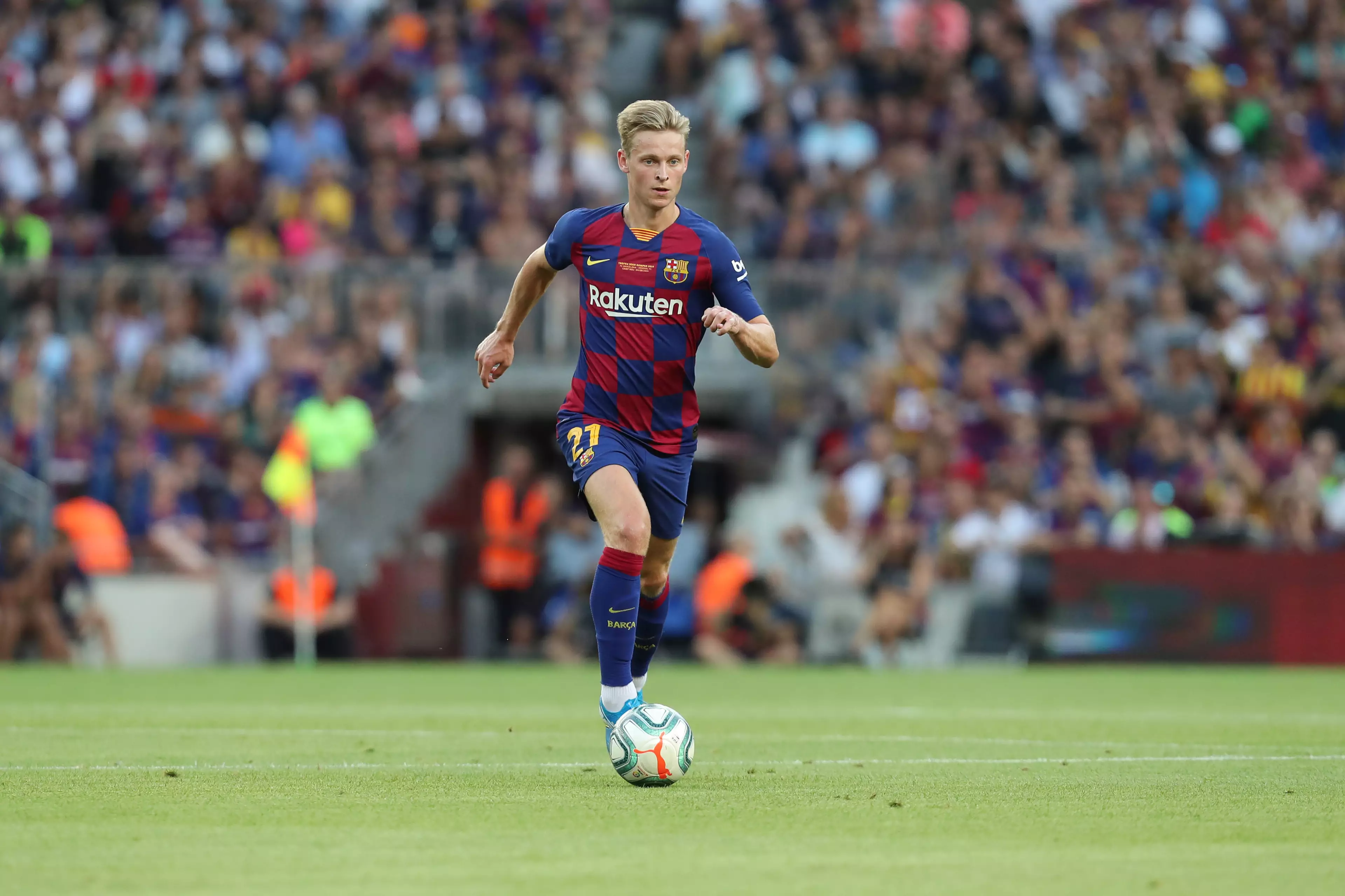 De Jong could be a huge star for Barca. Image: PA Images