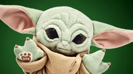 Build-A-Bear Shares First Look At Baby Yoda Stuffed Toy