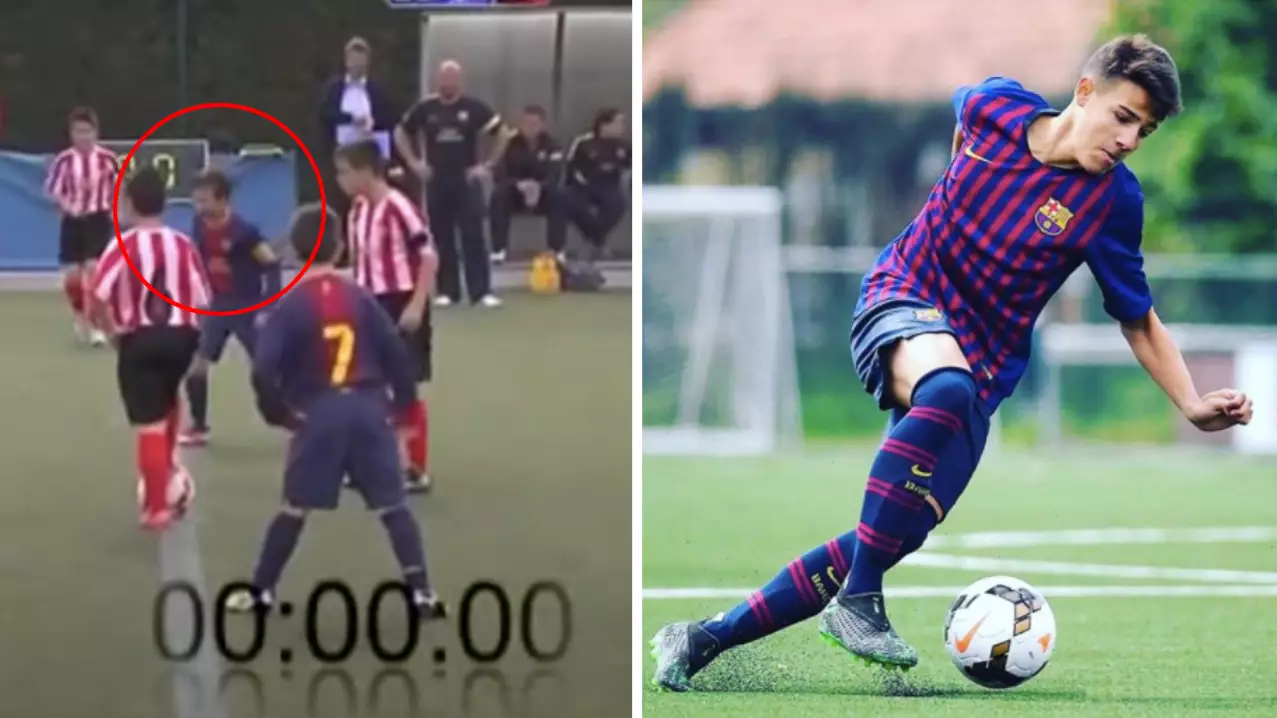 Manchester United's New Signing Marc Jurado Holds Record For The Fastest Youth Goal Ever Scored