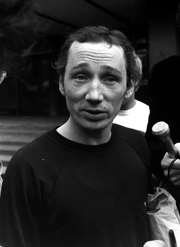 Fagan after a court appearance in the 1980s.