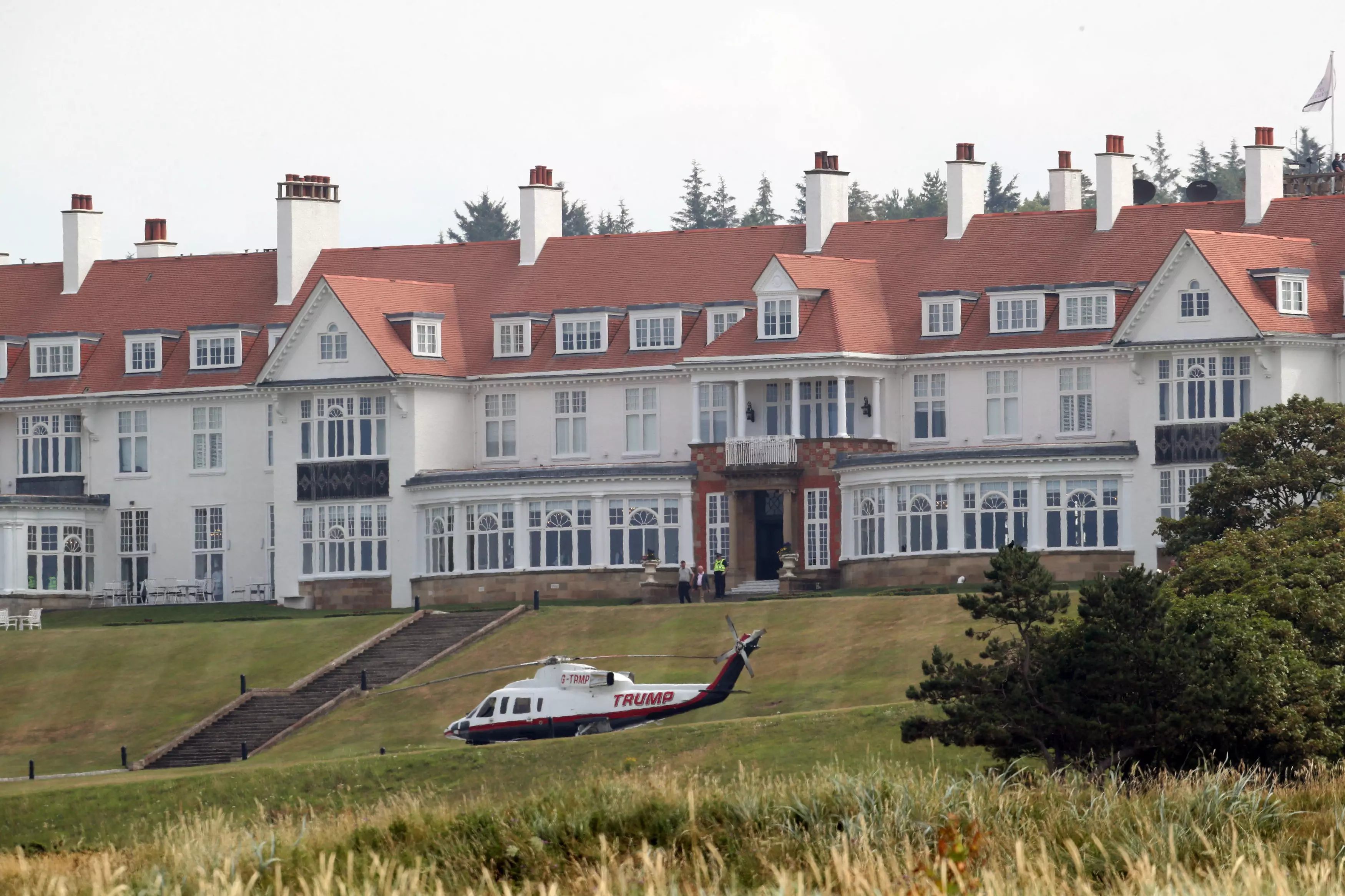 Trump Turnberry is an exclusive golf club in Ayrshire.