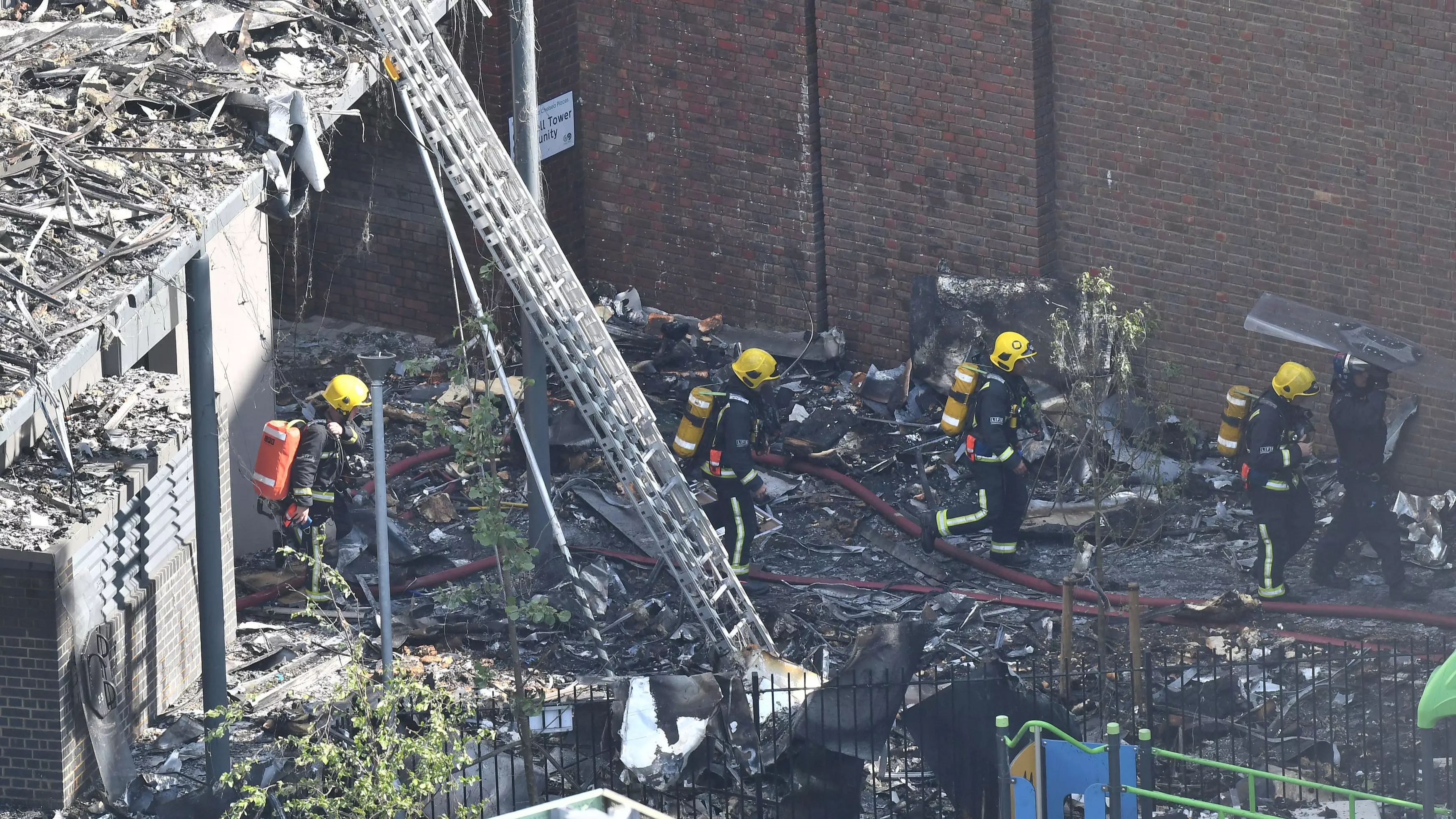 Death Toll From Grenfell Tower Fire Reaches 17