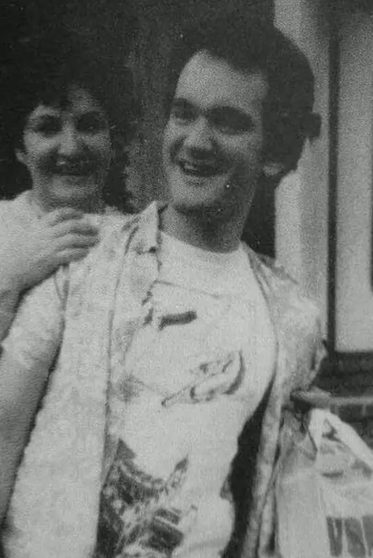 Tarantino with his mum, Connie Zastoupil.
