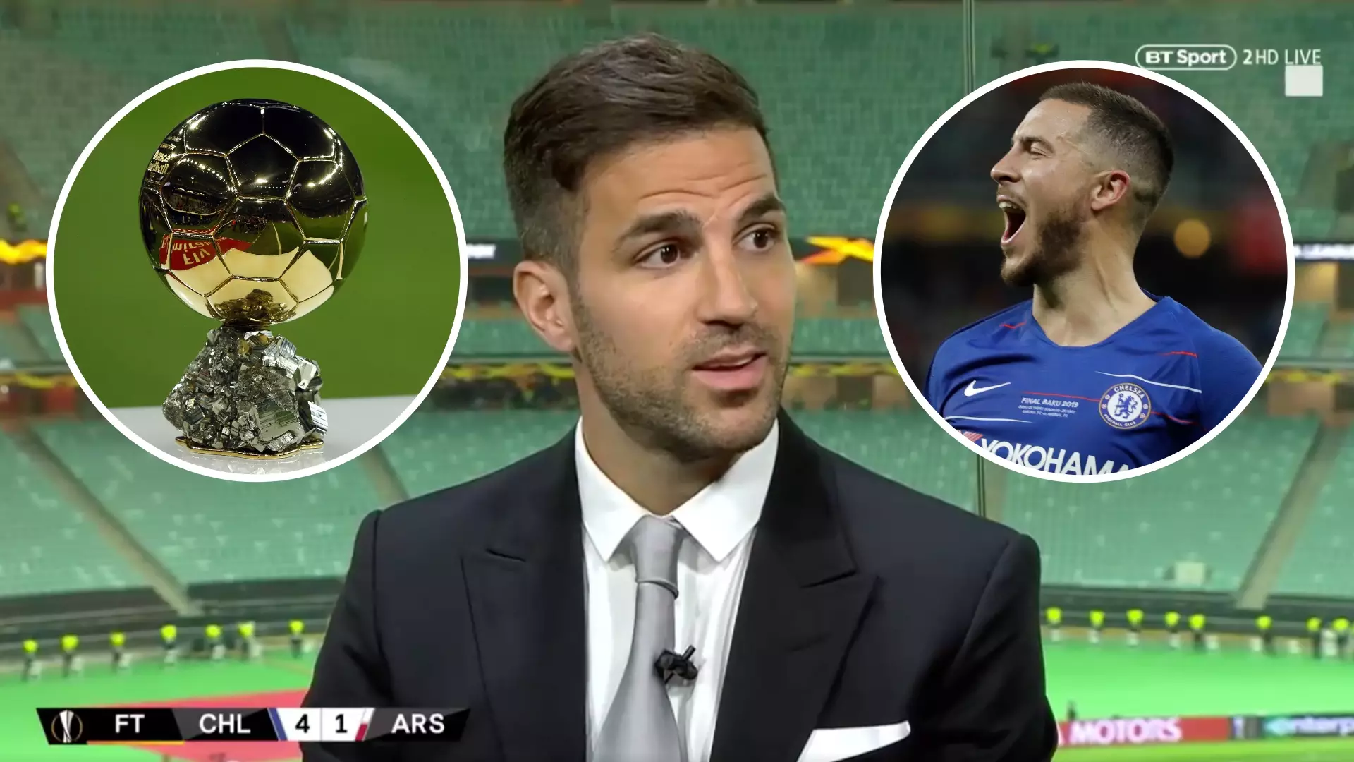 Eden Hazard Could Challenge For The Ballon d'Or At Real Madrid, Says Cesc Fàbregas
