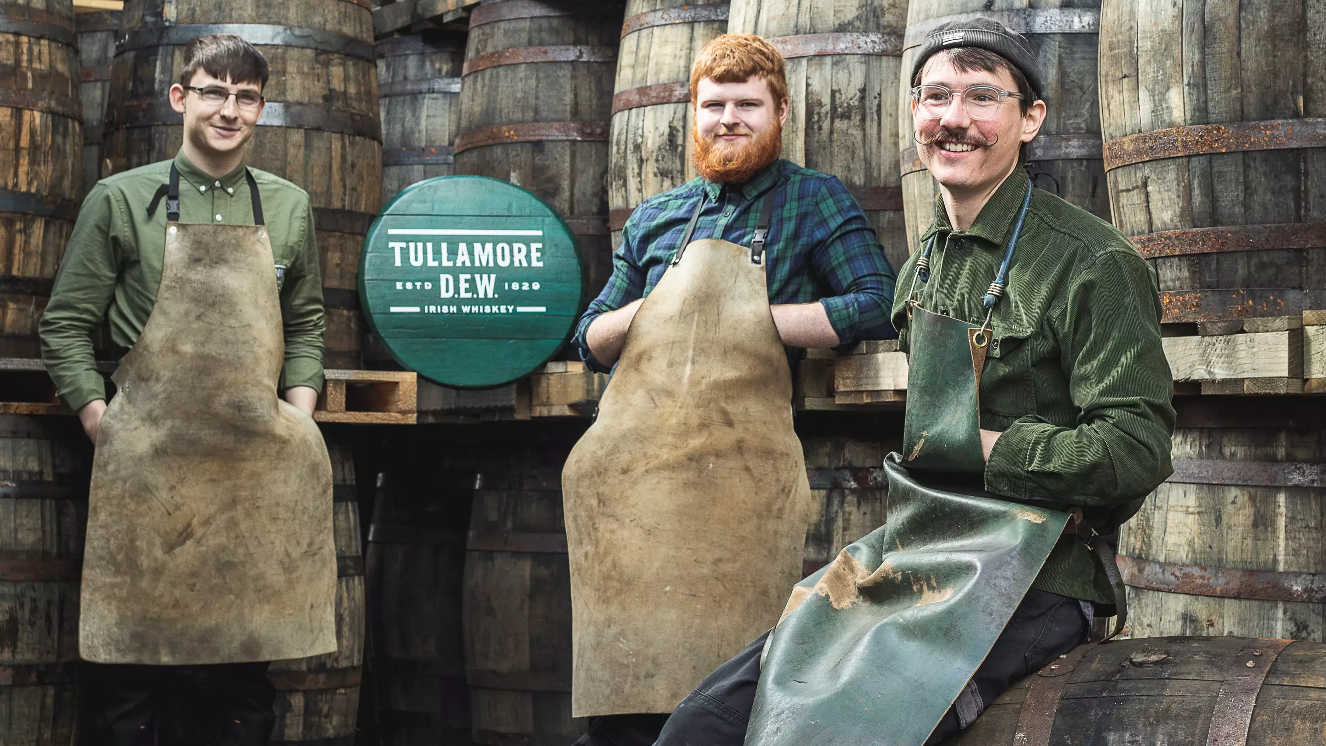 Tullamore D.E.W. Hires Two Offaly Teens As First Apprentice Coopers In 66 Years