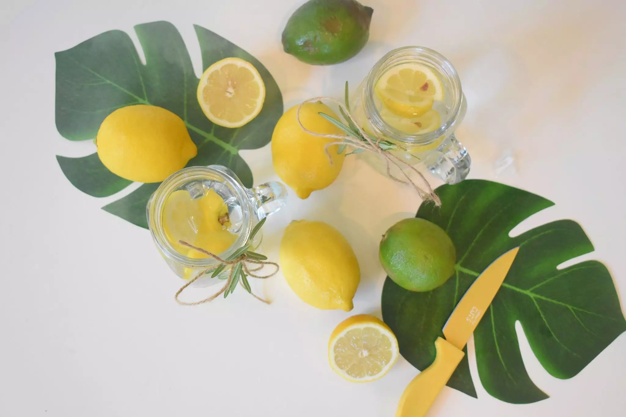 Frozen lemon and limes are easy to make (