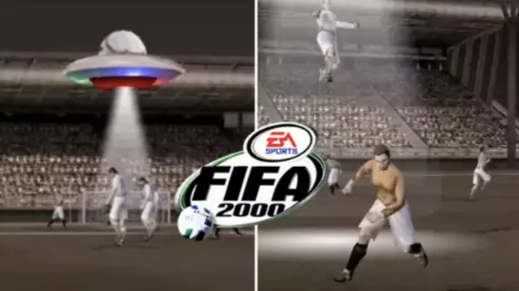 When Lightning And Alien Abduction Was A Thing On FIFA 2000