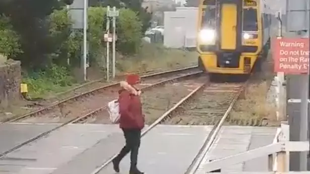 'Incredibly Reckless' Woman Ignored Railway Crossing And Wandered Over Tracks
