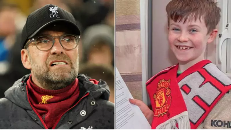 Liverpool Have Lost Four Times Since Manchester United-Supporting Kid Wrote To Jurgen Klopp