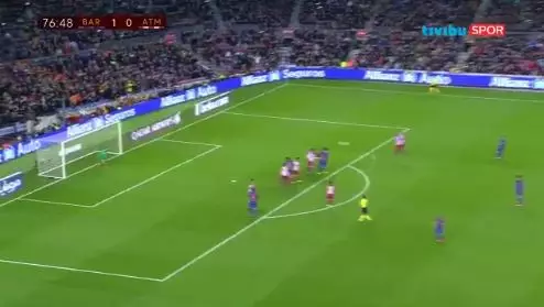 WATCH: Lionel Messi Comes Close To Scoring Incredible Free Kick