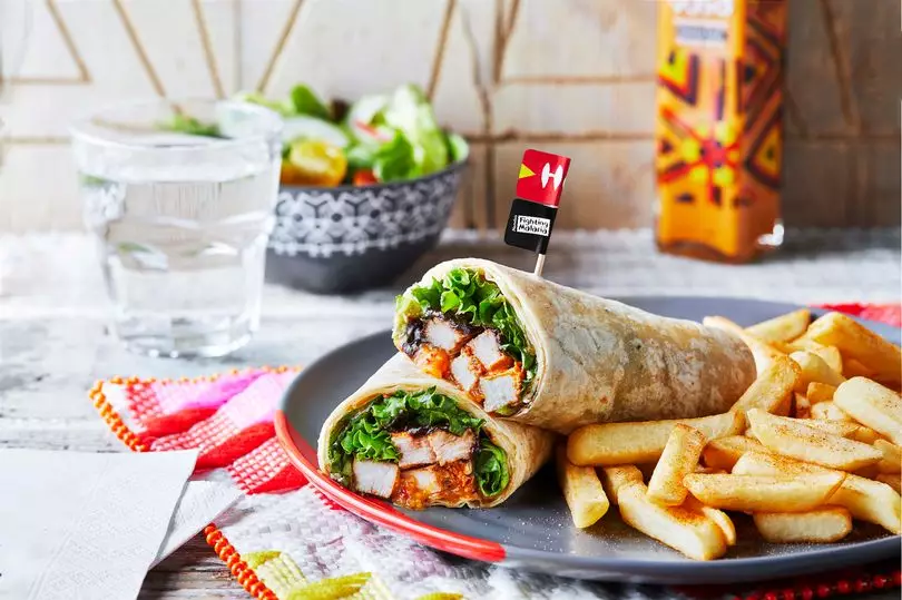 The Mozam wrap honours the birthplace of PERi PERi