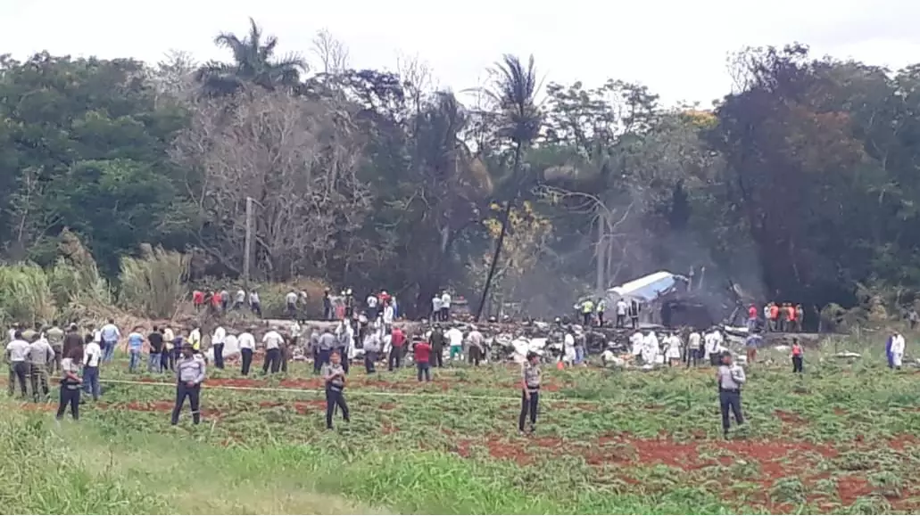 Footage Emerges From Tragic Cuban Plane Crash