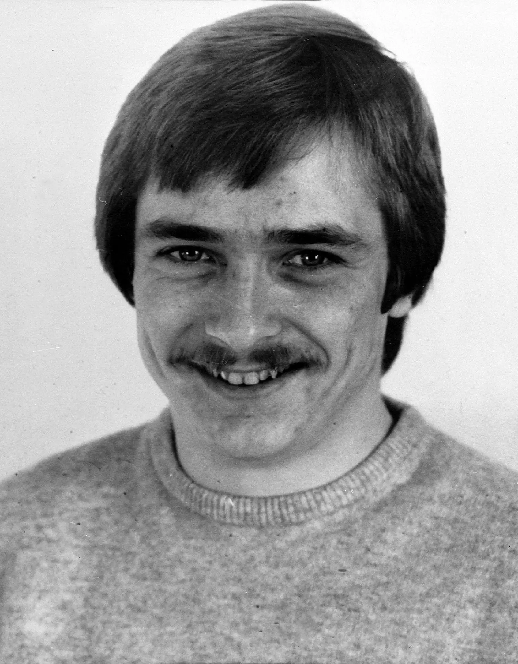 Russell Bishop pictured in 1987 (
