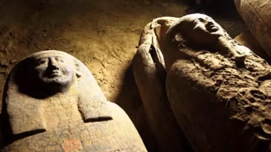 Archaeologists Find 13 Coffins In Egyptian Burial Site That Have Been Sealed For 2,500 Years
