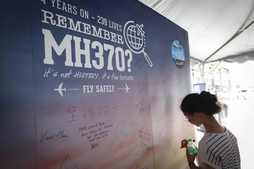 Day of Remembrance for the MH370 event in Kuala Lumpur, Malaysia (March 2018).