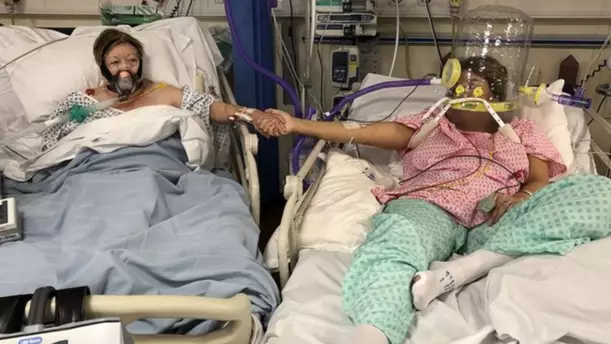 Woman Shares Photo Of Her And Mum Taken In Hospital 24 Hours Before She Died