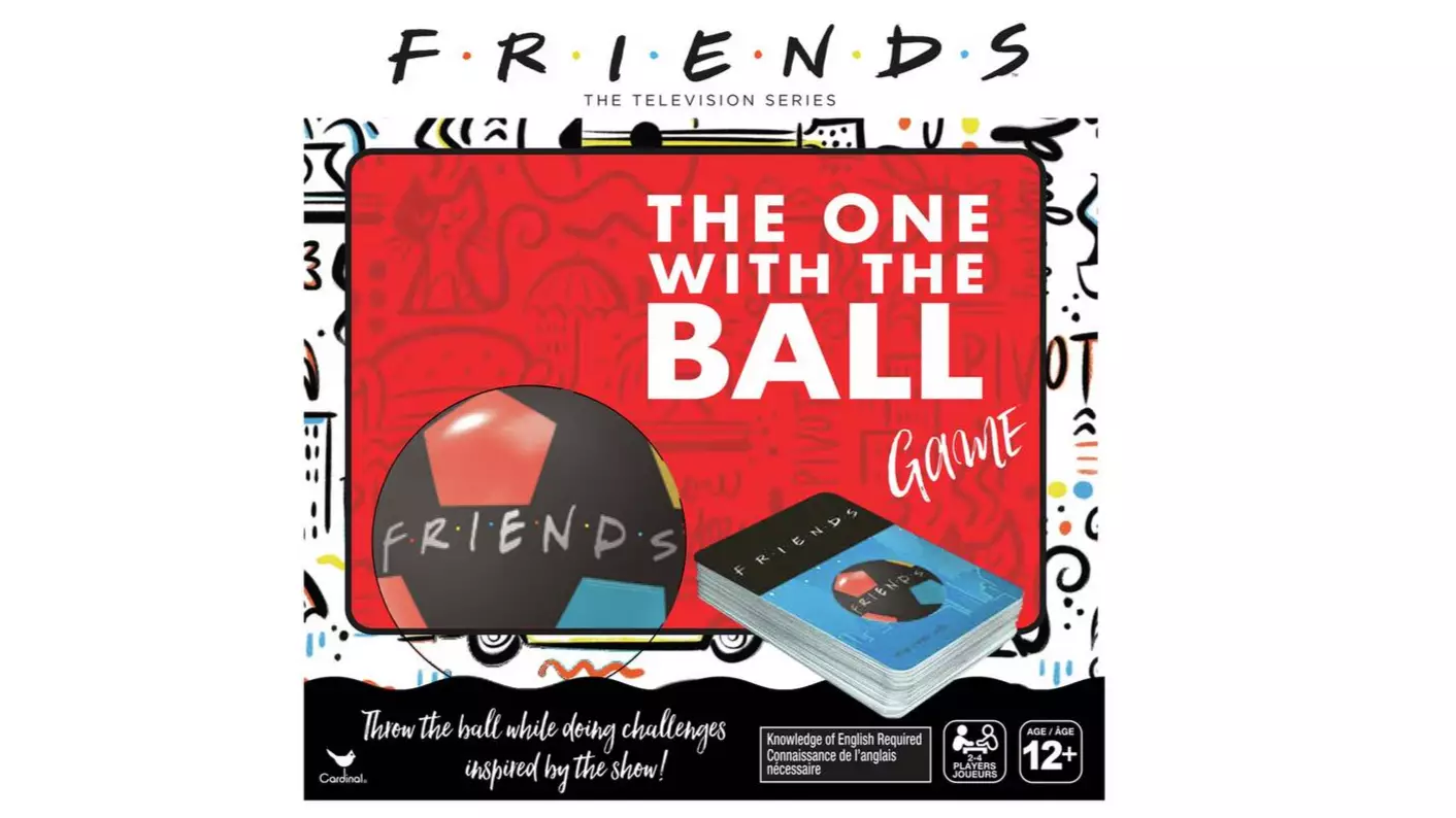 You Can Now Channel Joey and Ross With This New ‘Friends’ Ball Game