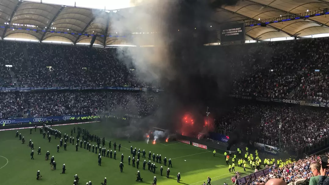 Angry Hamburg Fans Wreak Havoc Following Relegation 