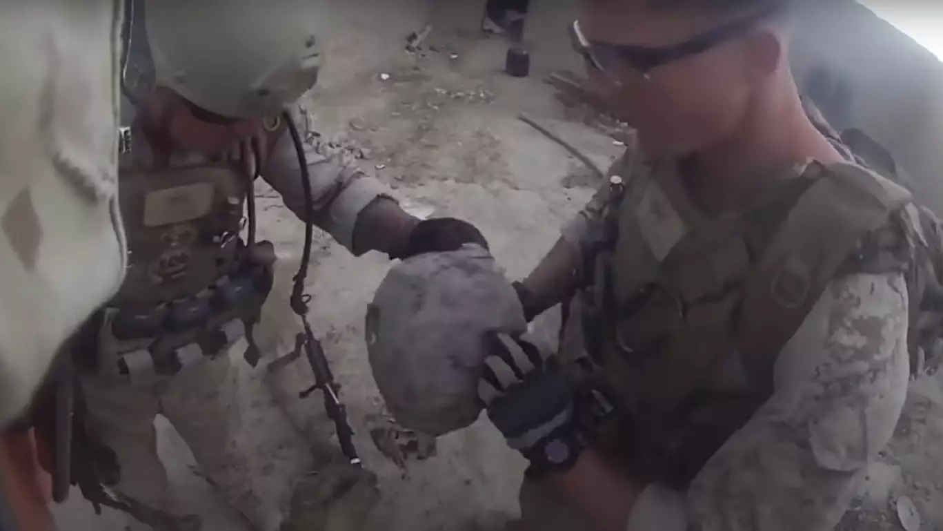 Marine Survives Taliban Sniper Headshot By Inches During Battle In Afghanistan